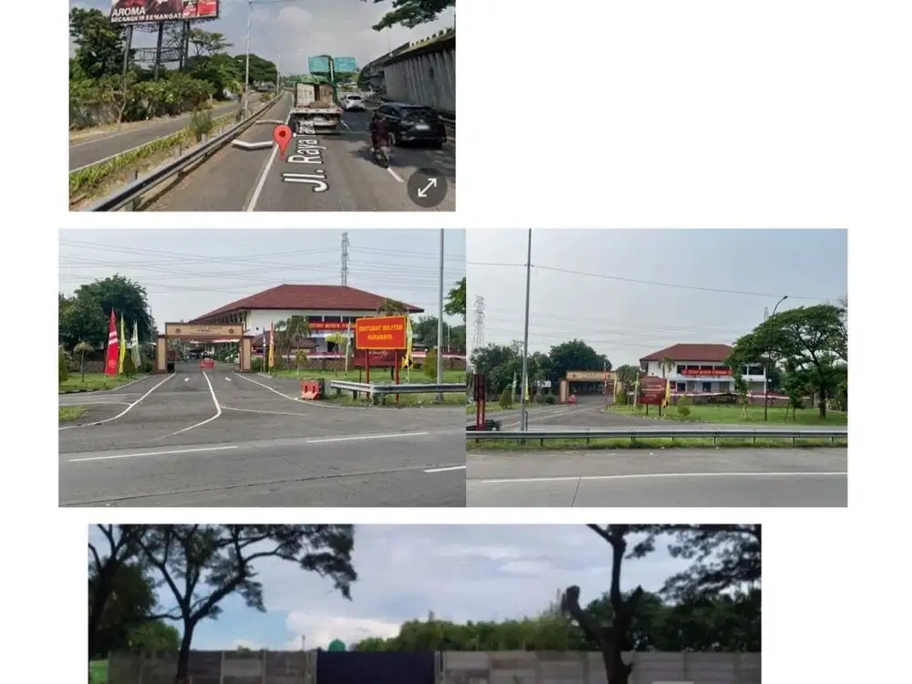 Tanah Langka Nol Jalan Raya Interchange Tol Waru - Malang