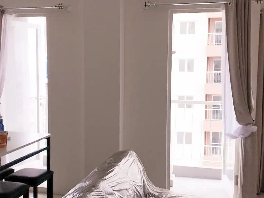 Apartemen puncak dharmahusada tower B tipe 4 br jadi 3 br full furnish