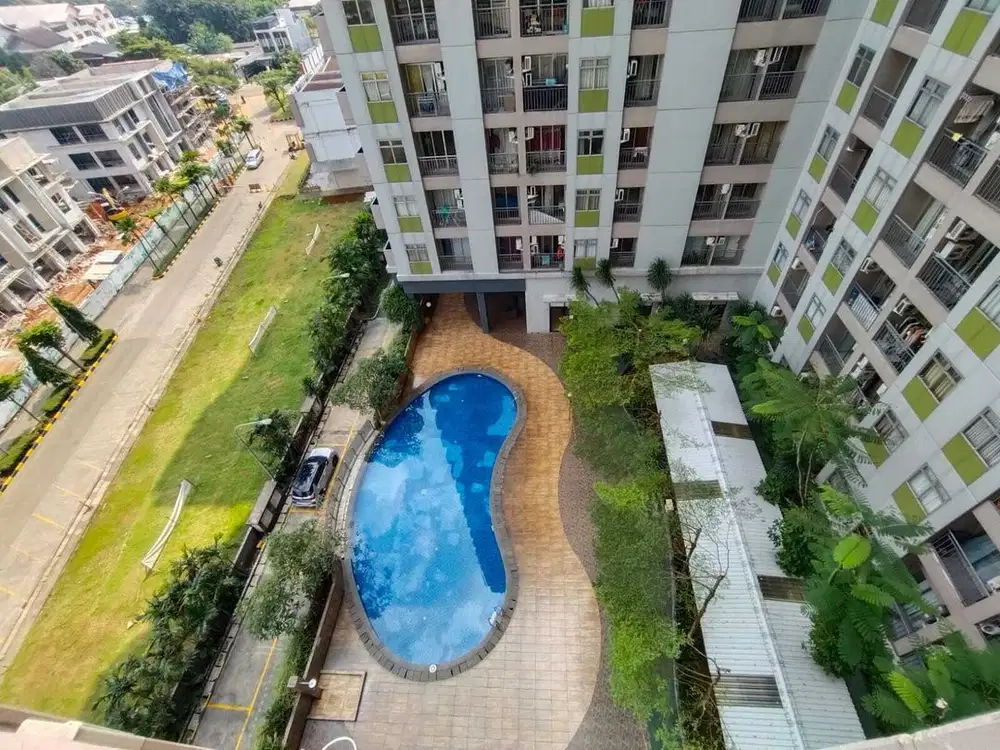 Apartemen Full Furnished 2 Bedroom di Serpong Green View BSD