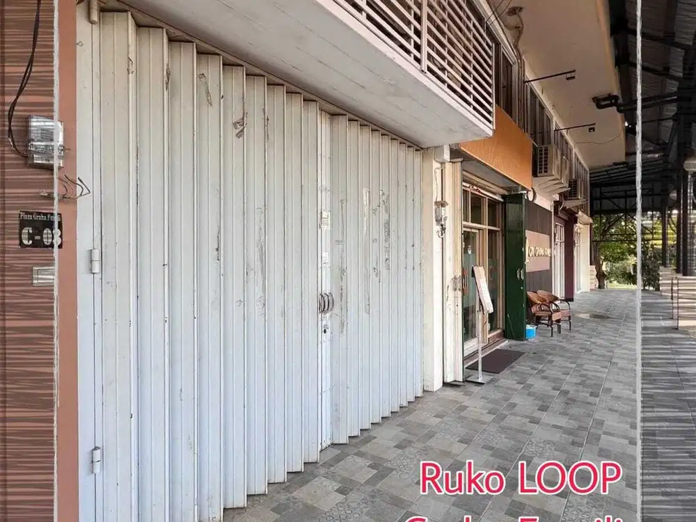 Ruko Komersial Siap Pakai di LOOP Graha Famili, Surabaya Barat
