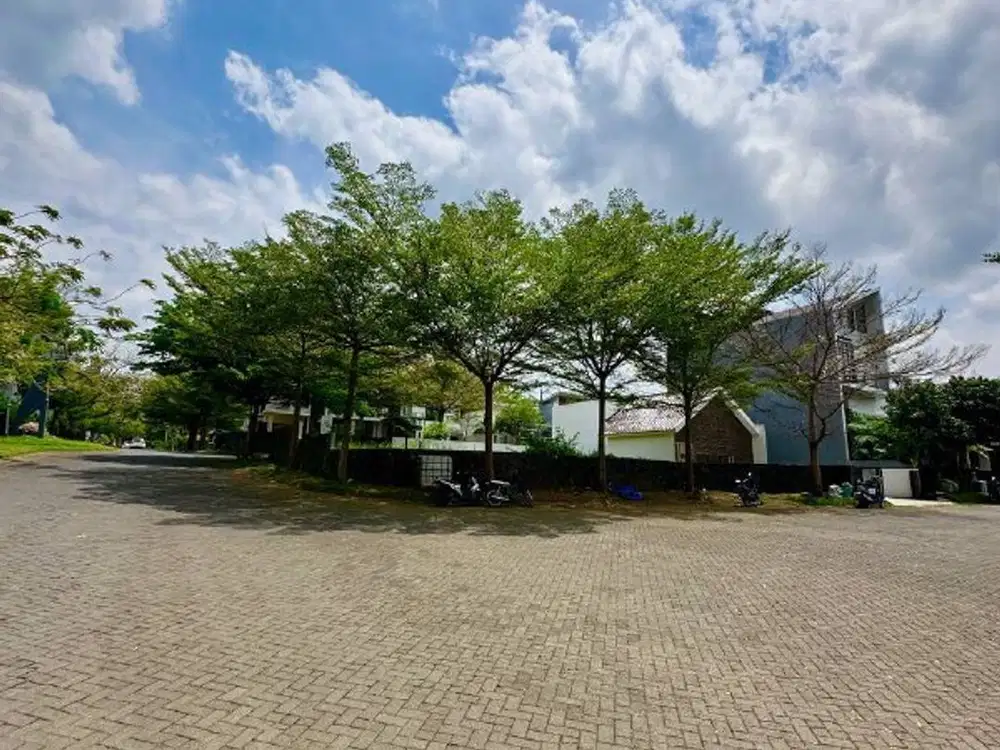 Dijual Tanah Double Corner Bonus Rumah Baru Mainroad Greenland, Malang