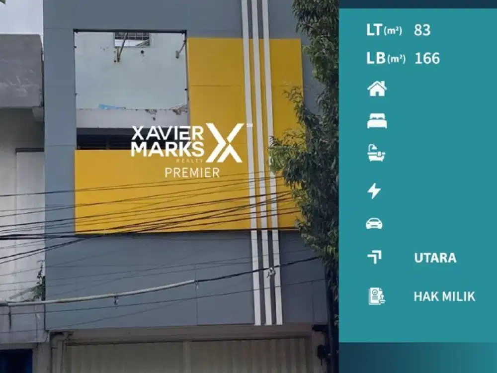 g074 Ruko Disewakan Murah Nol Jalan Raya