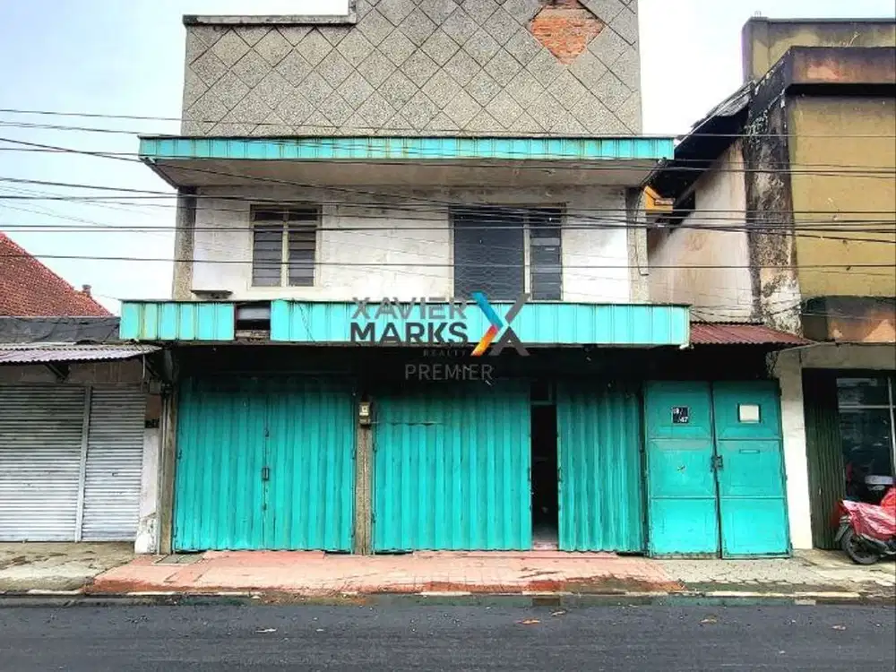 Dijual Rumah, Rumah Usaha di Poros Jalan Kolonel Sugiono, Malang Kota