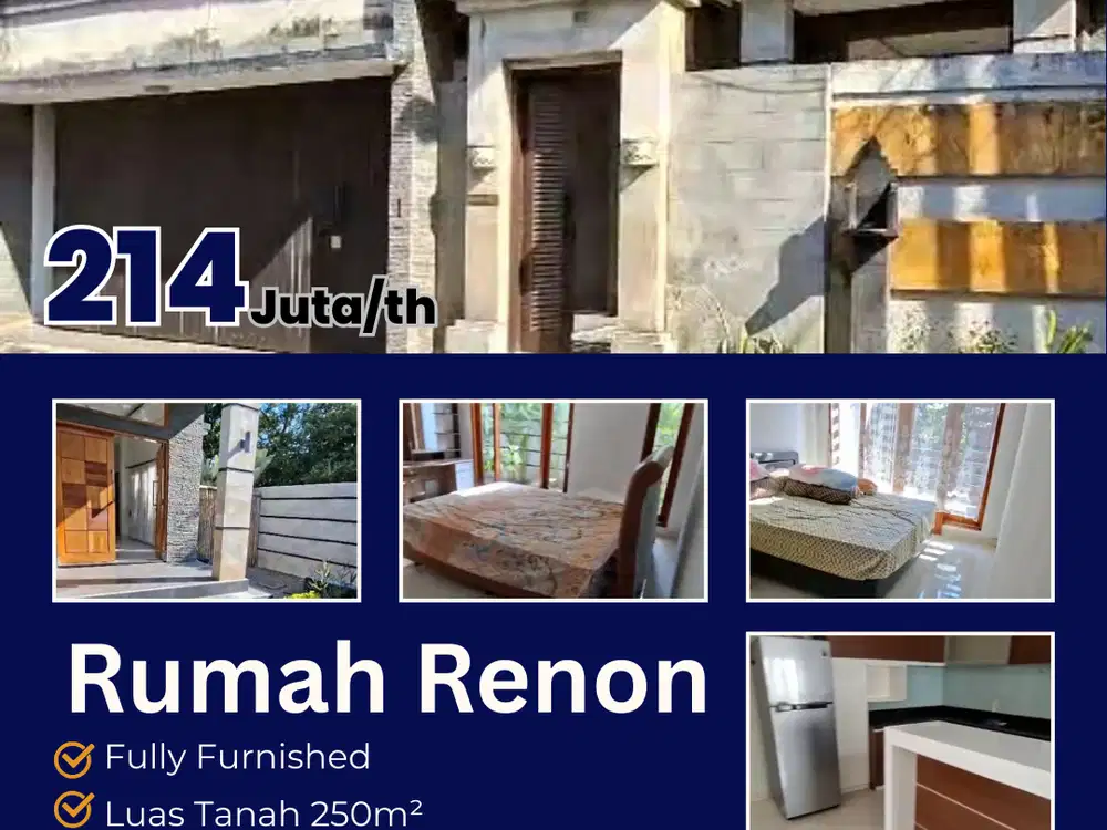 Disewakan Rumah Renon Denpasar