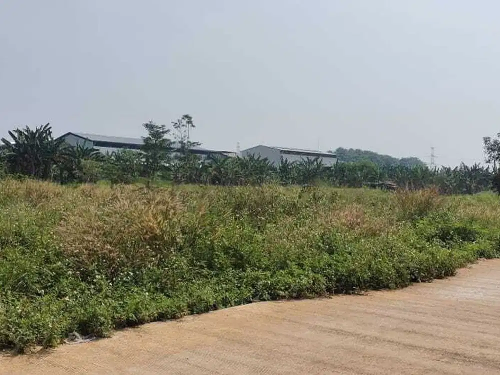 Tanah Pergudangan di Gunung Putri Bogor