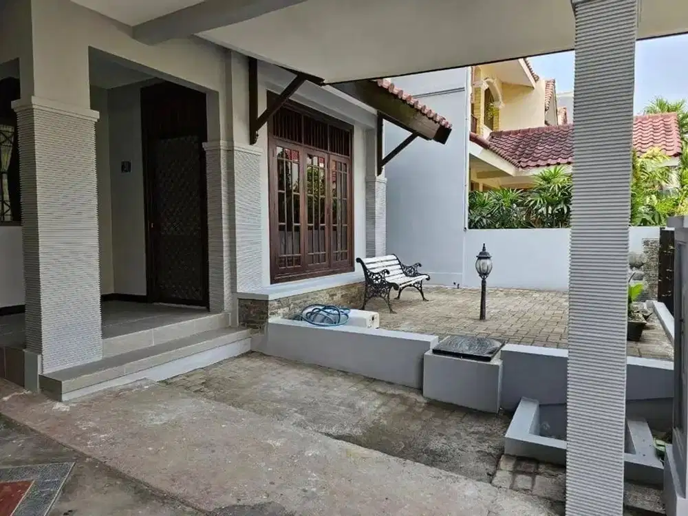 Rumah murah pakuwon city villa Westwood hitung tanah siap huni