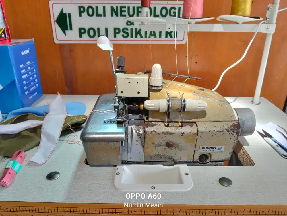 Mesin Wolsom Necci Pegasus R57-01 ori Japan komplit siappakai garansi