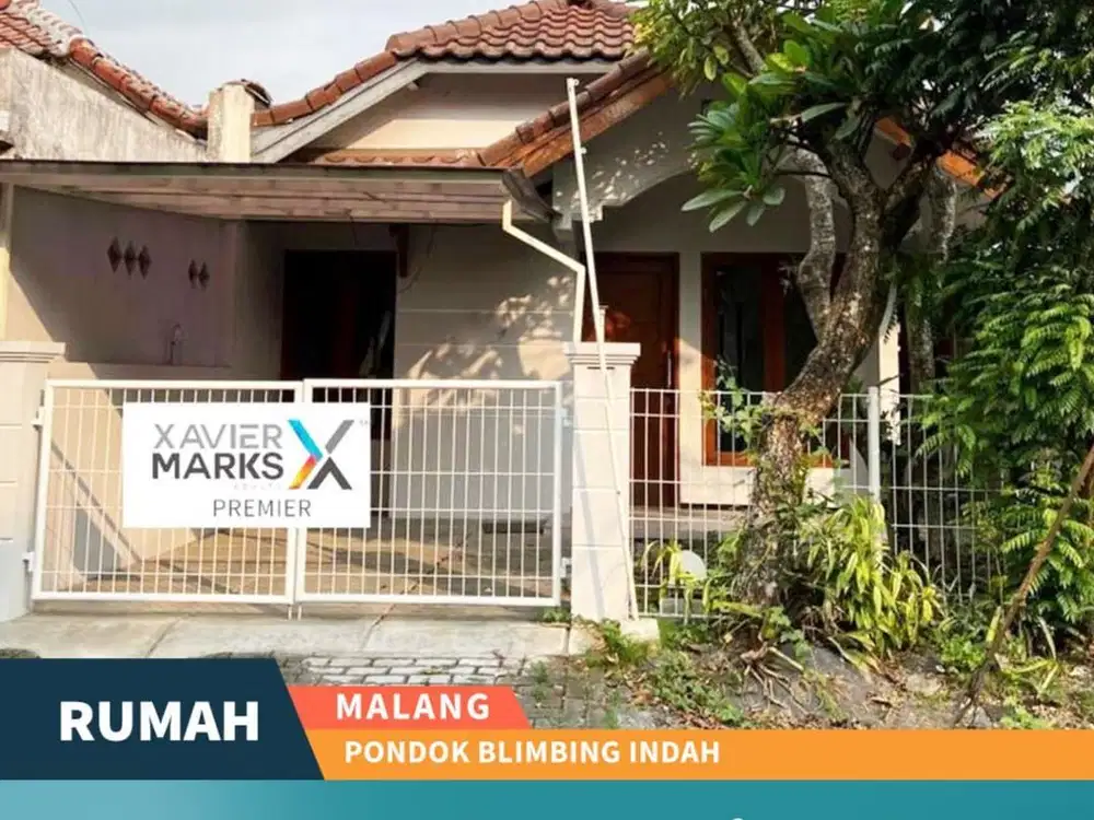 Dijual Rumah Lokasi di Blok Tengah PBI Araya, Blimbing Kota Malang