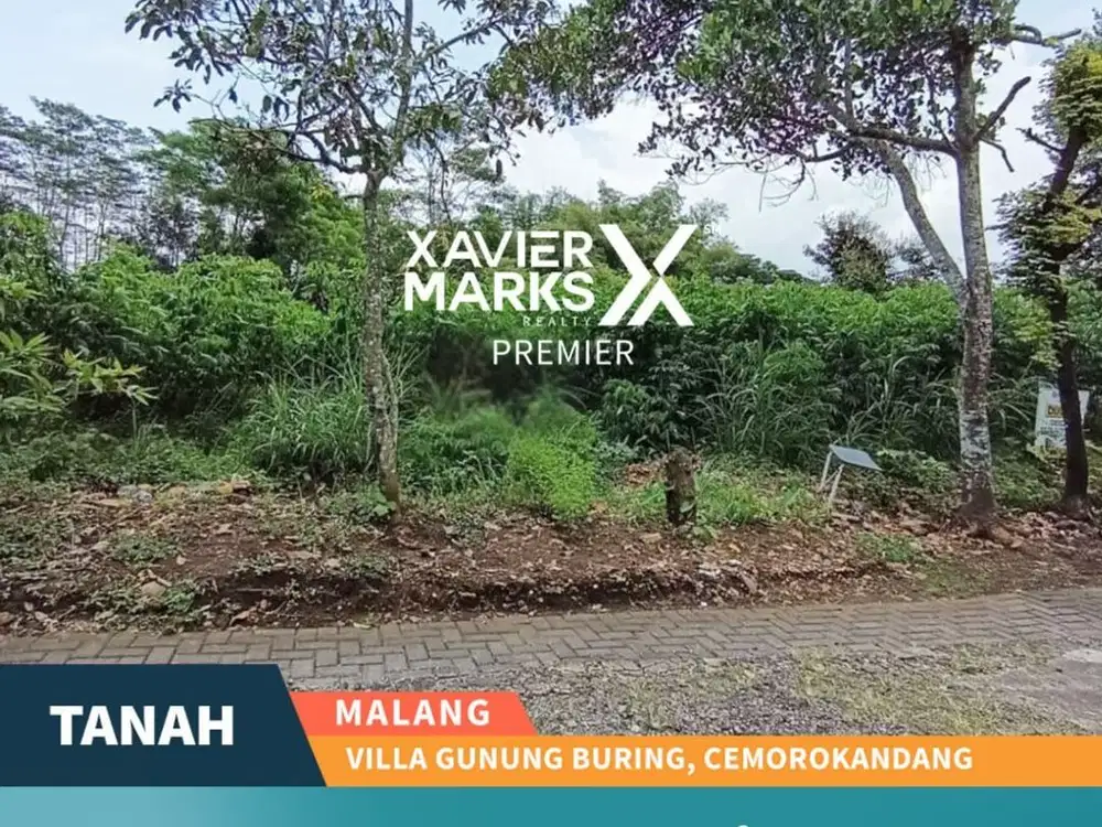Super Murah Dijual Tanah Bangun di Villa Gunung Buring Kota Malang