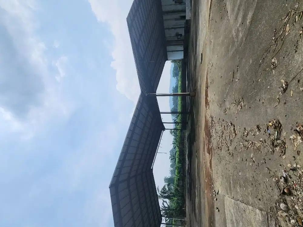Dijual Tanah & Bangunan ex Pabrik Akses Container
