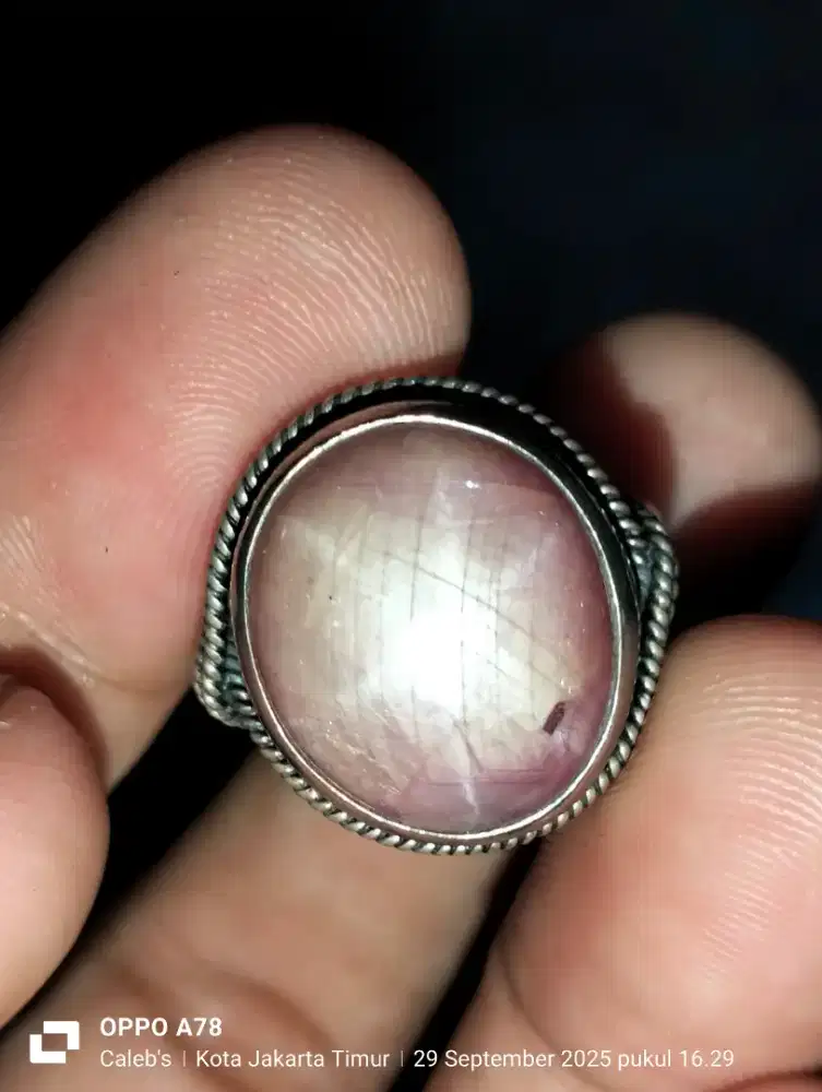 Ruby star uk 18 perak handmade