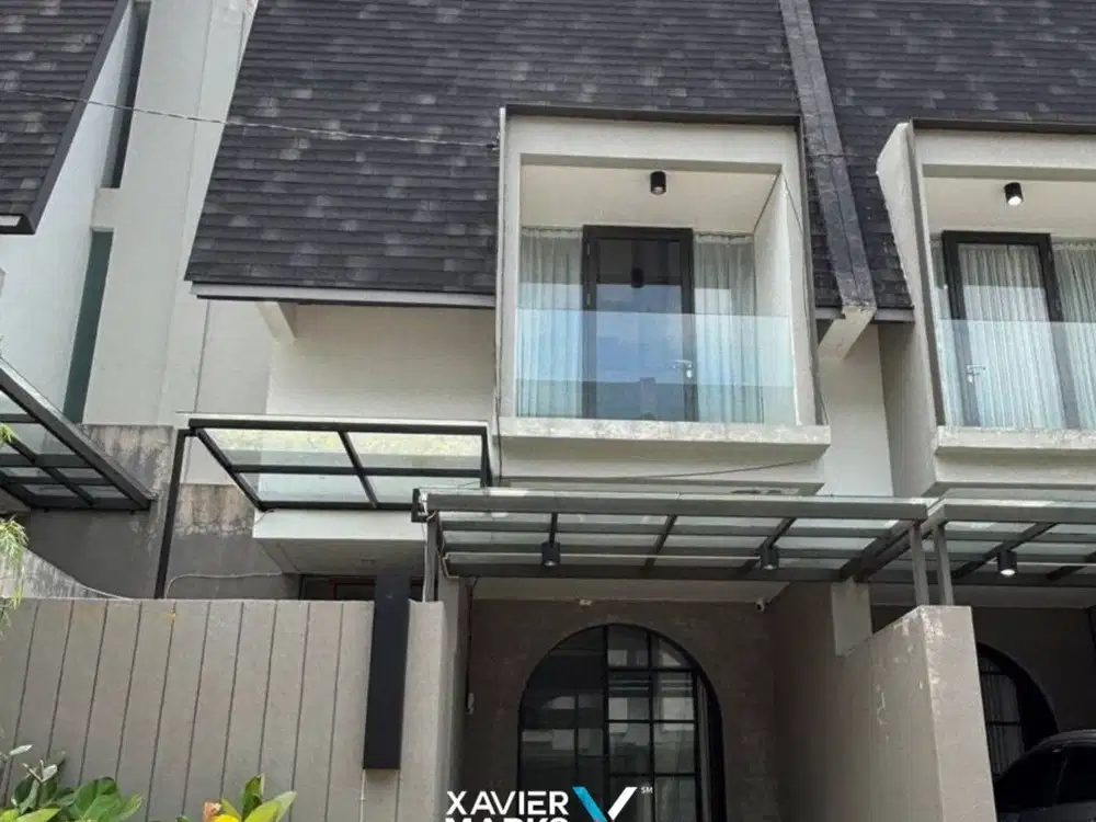 V1 Dijual Villa Scandinavian Fully Furnished di Junrejo Batu