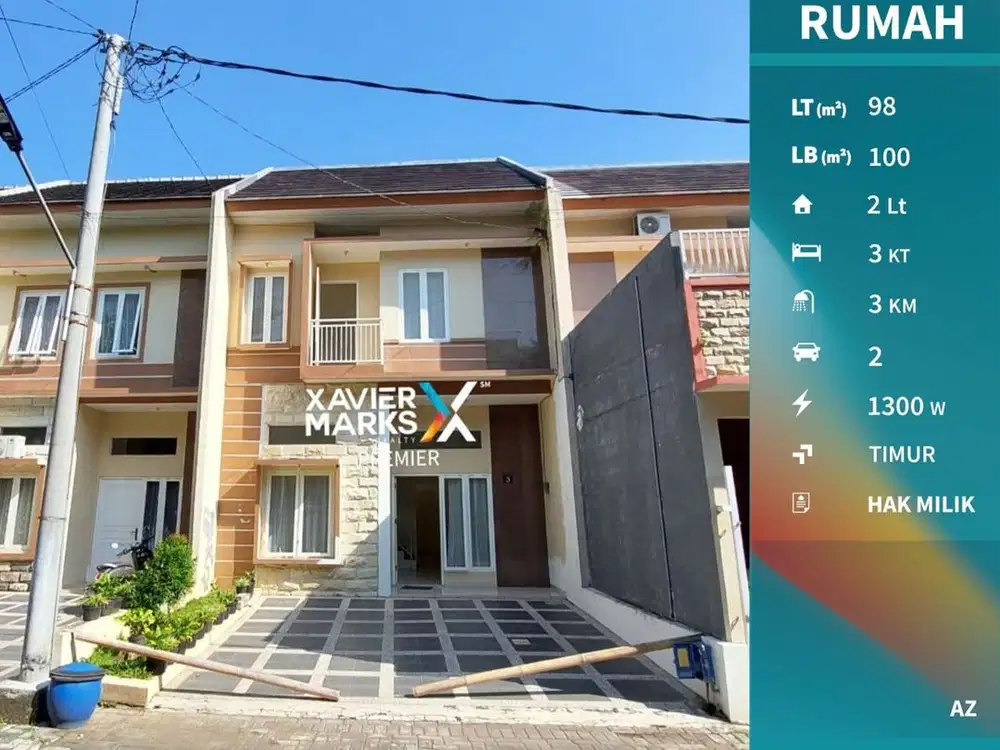 Dijual Rumah 2 Lantai Bangunan Baru di Cengger Ayam Malang