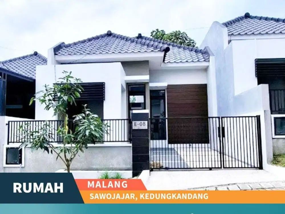 Dijual Rumah Minimalis Modern di Riverfront Malang