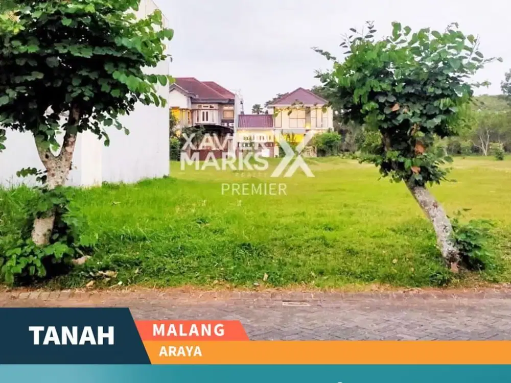 Dijual Tanah Kawasan Premium Siap Bangun di Telaga Golf Araya Malang