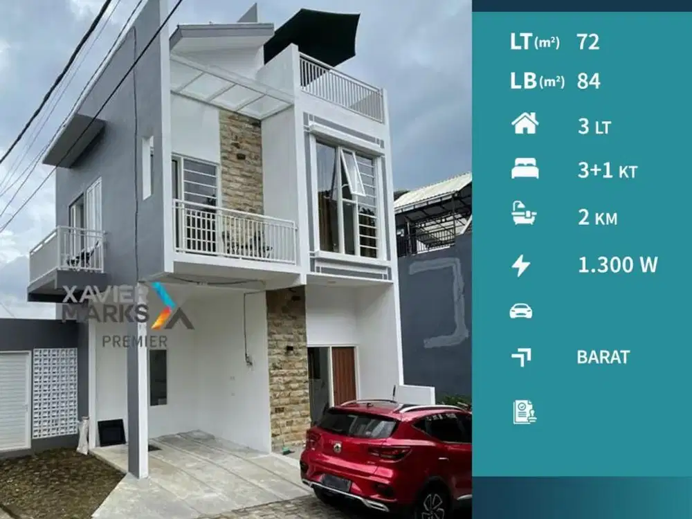 Dijual Villa View Pegunungan di Oro-oro Ombo Batu Malang