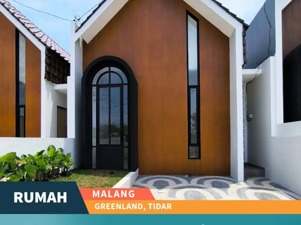 Dijual Rumah Baru Super Cantik di Greenland Tidar Malang