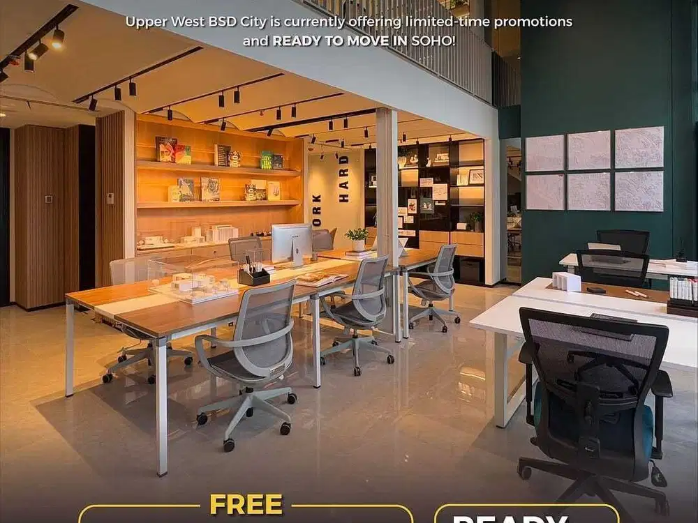 Cari SOHO Premium ditengah area komersial BSD ? di UPPER WEST BSD AJA!