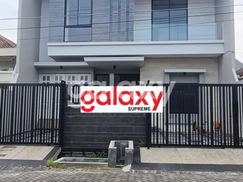 Rumah Manyar Kertoadi Bangunan Baru Gress