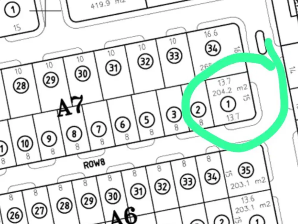 Dijual Tanah Hook Citraland Taman Puspa Raya