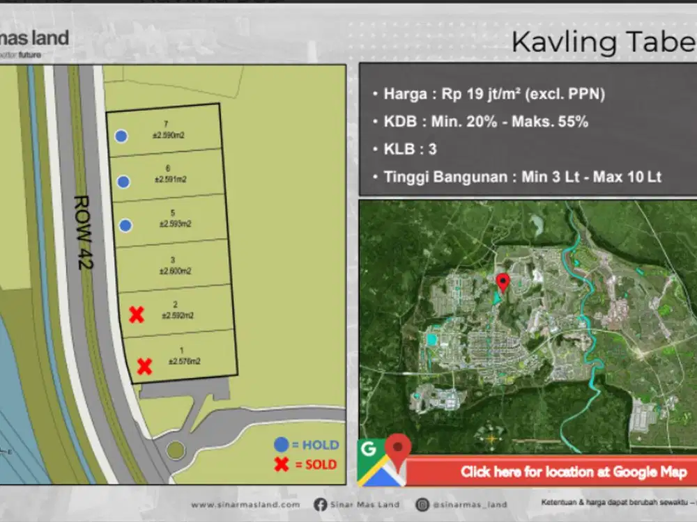 HARGA PROMO KAVLING KOMERSIAL BSD CITY TANGERANG PINGGIR JALAN