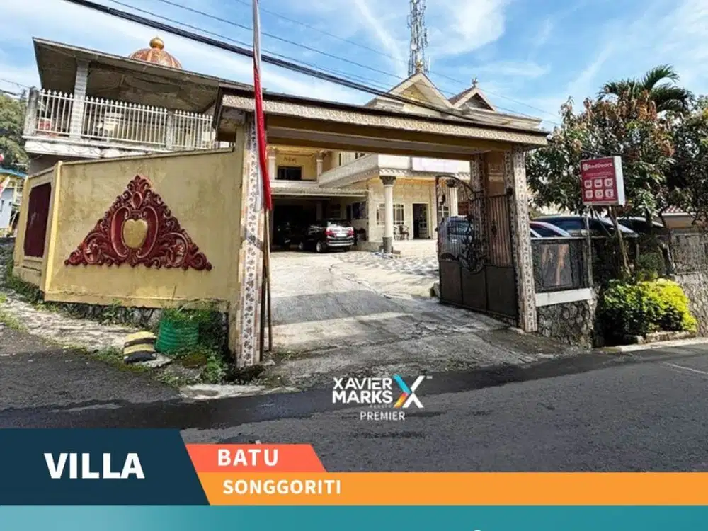 Dijual Villa Aktif Furnish Kawasan Wisata di Songgoriti Batu Malang