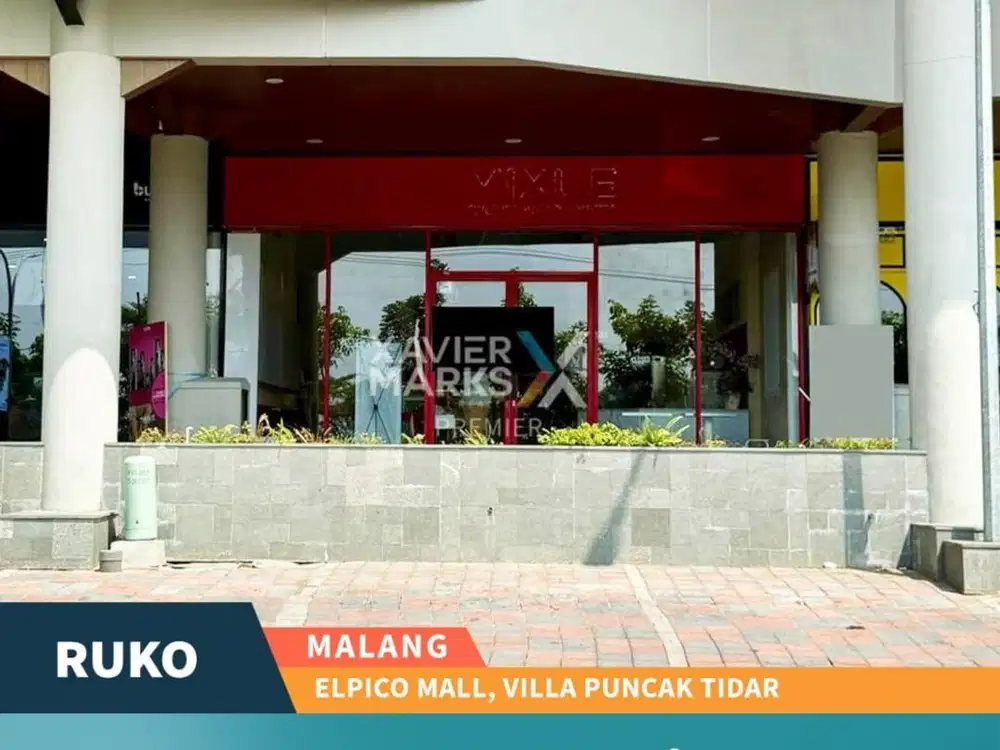 Disewakan Ruko Strategis di Elpico Mall Villa Puncak Tidar Malang