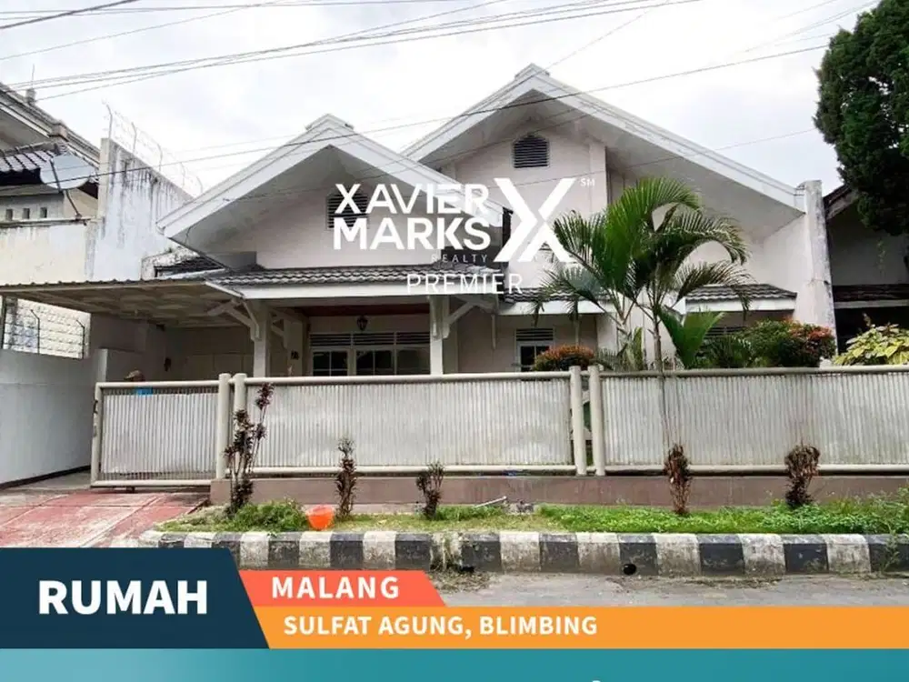 Dijual Rumah Klasik Minimalis di Sulfat Agung Malang