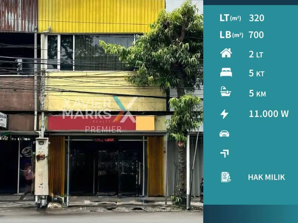Dijual Ruko Super Strategis Kawasan Bisnis di Basuki Rahmat Malang