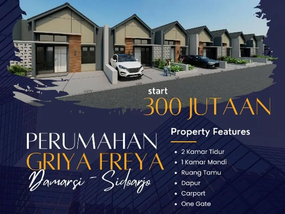 Hunian murah Griya Freya dekat bandara juanda T2 promo perdana