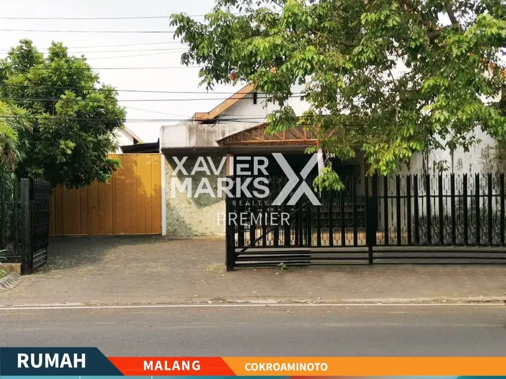 Dijual Rumah Jalan Cokroaminoto Malang Cocok untuk Usaha