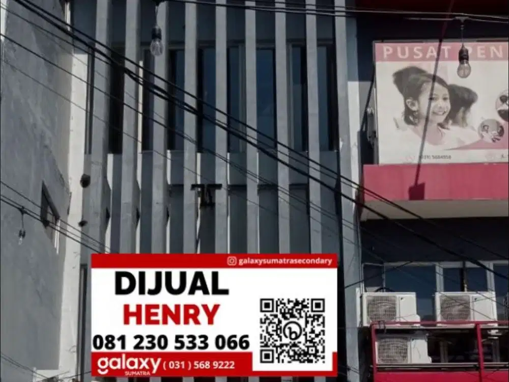 Dijual Ruko Strategis Surabaya Pusat Dekat Raya Darmo