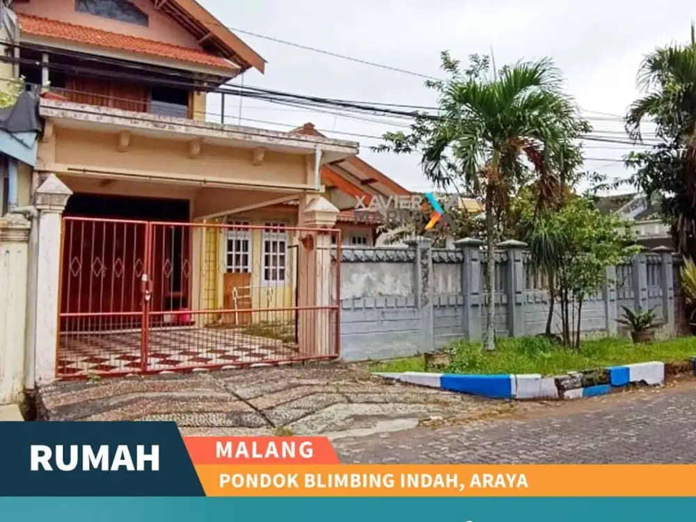 Dijual Rumah Hook Strategis di Pondok Blimbing Indah Araya Malang