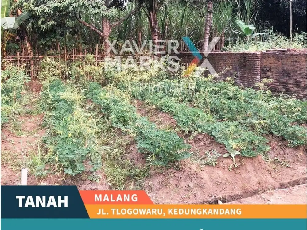 Dijual Tanah Kavling Murah Siap Bangun di Tlogowaru Malang