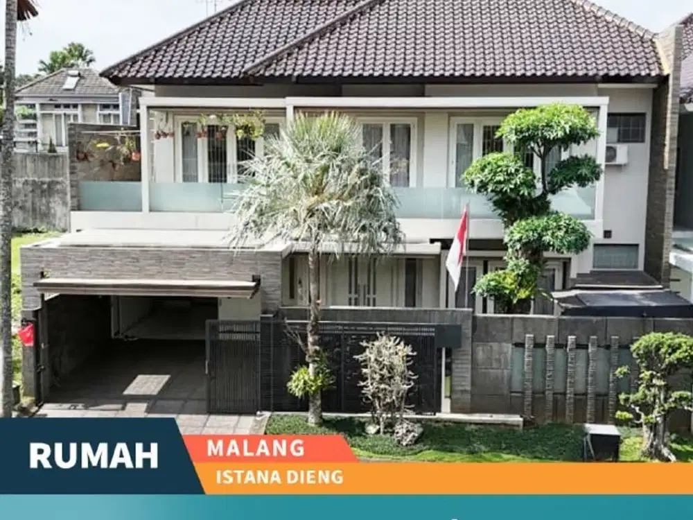 g030 Rumah Premium Full Furnished dengan Private Pool di Istana Dieng