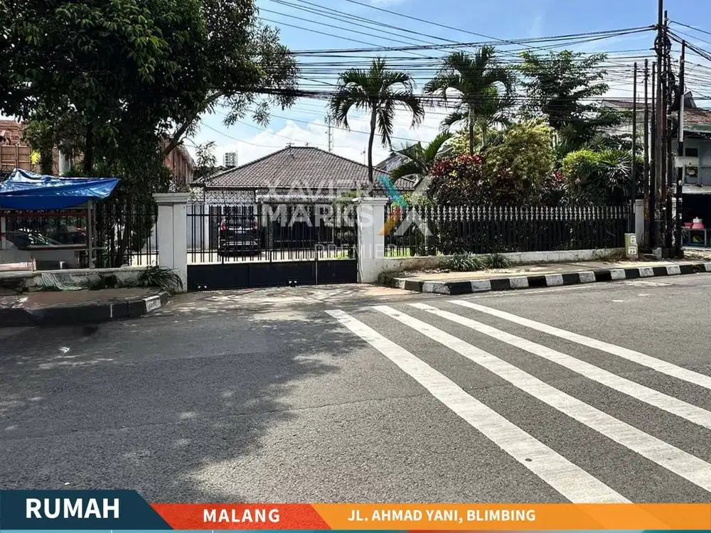 Dijual Rumah Bonus Pabrik Aktif di Poros Jalan Ahmad Yani Malang