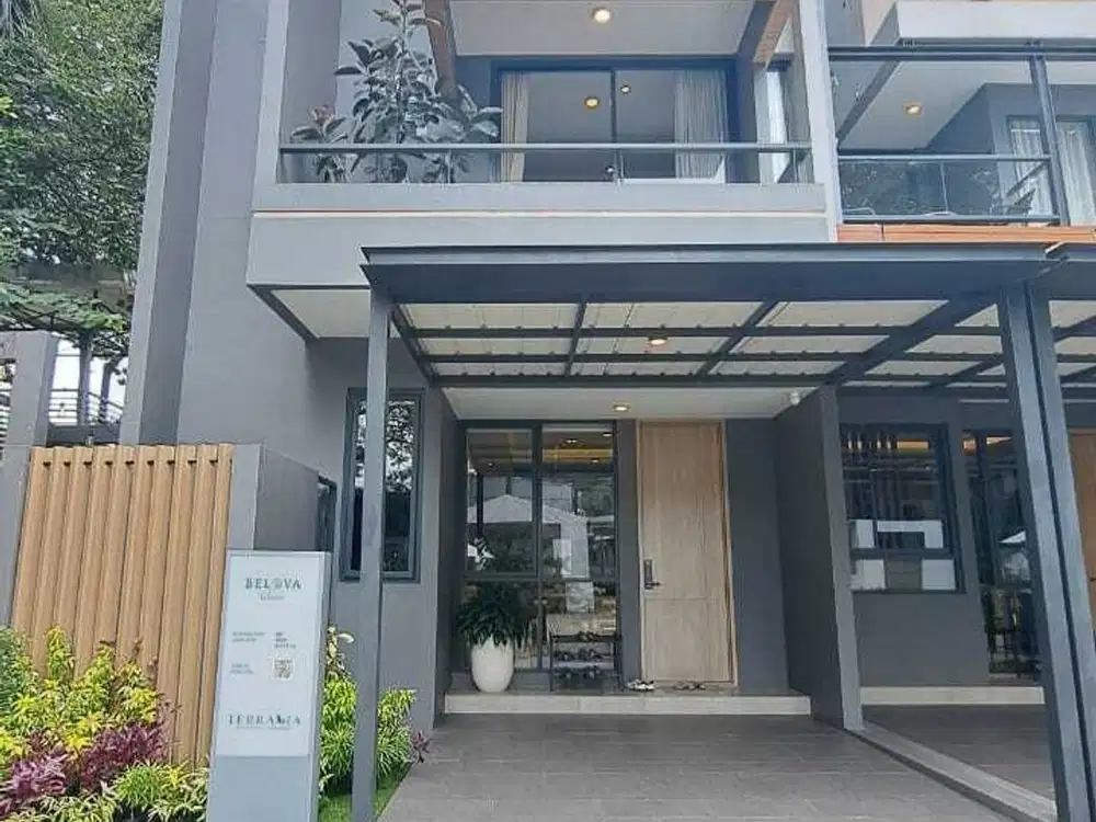 RUMAH BARU TERRAVIA BSD CITY  DEKAT KE MALL EASTVARA/ AEON SUPERMARKET