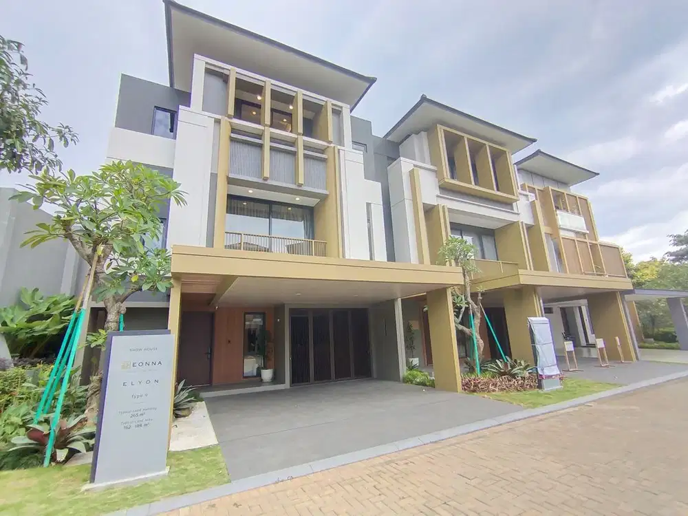 Cluster Elyon  EONNA BSD City, seberang Mall Eastvara Harga Diskon