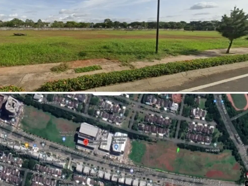 Jual Kavling Komercial di Bolevard utara Raya .BSD City (CK)