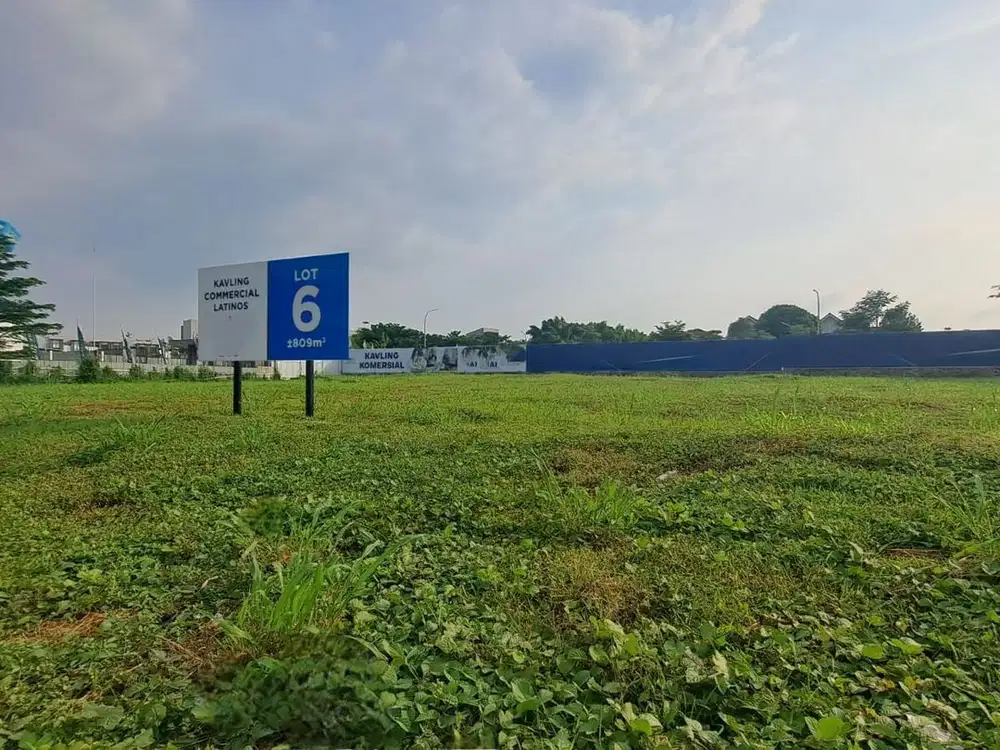 Tanah Kav Komersial 3254m2 Di Jalan Raya Rawabuntu BSD Dekat Akses Tol