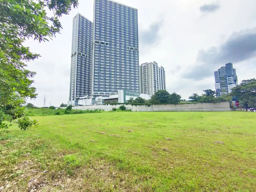 Kavling Komersial 2721 Kotak Hadap Timur Di Depan Mall Alam Sutera