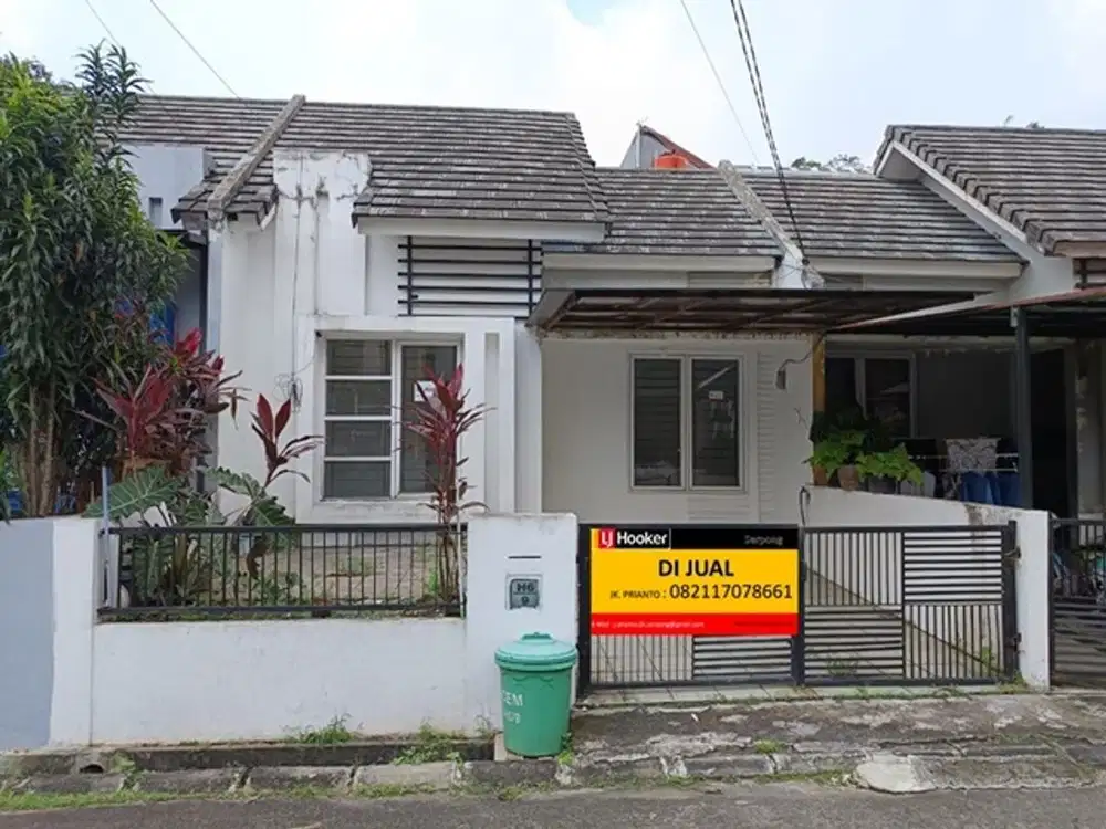 Rumah Asri  di cendana residence , lokasi berada di pusat kota Tangera