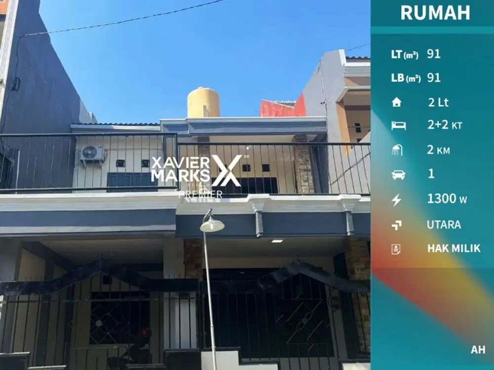 DIJUAL RUMAH di Perumahan Villa Jasmin - Sidoarjo