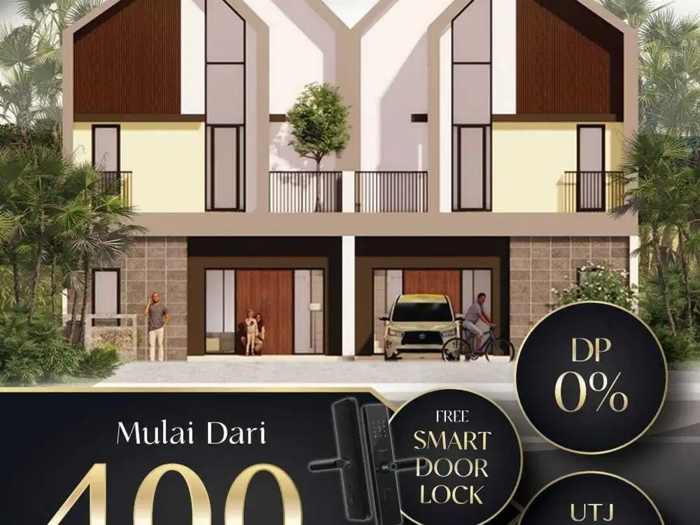 Dijual Rumah Perumahan 2 lantai VELVET JUANDA Sidoarjo Strategis
