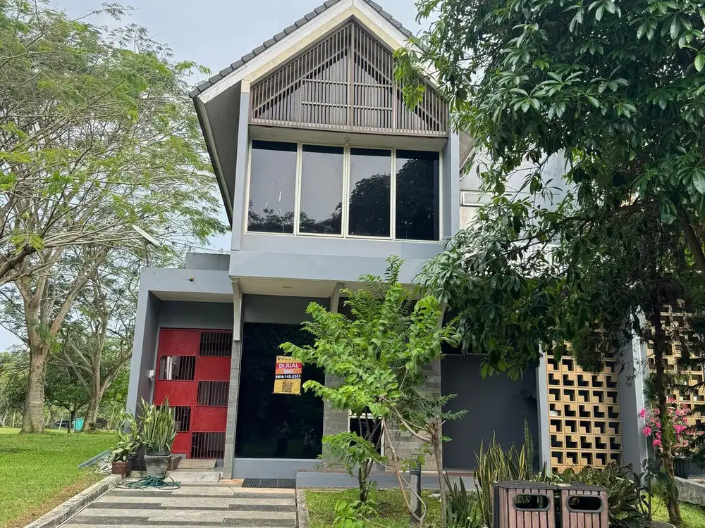 Rumah Lebar 9 siap pakai di Cluster Inika,AVANI BSD