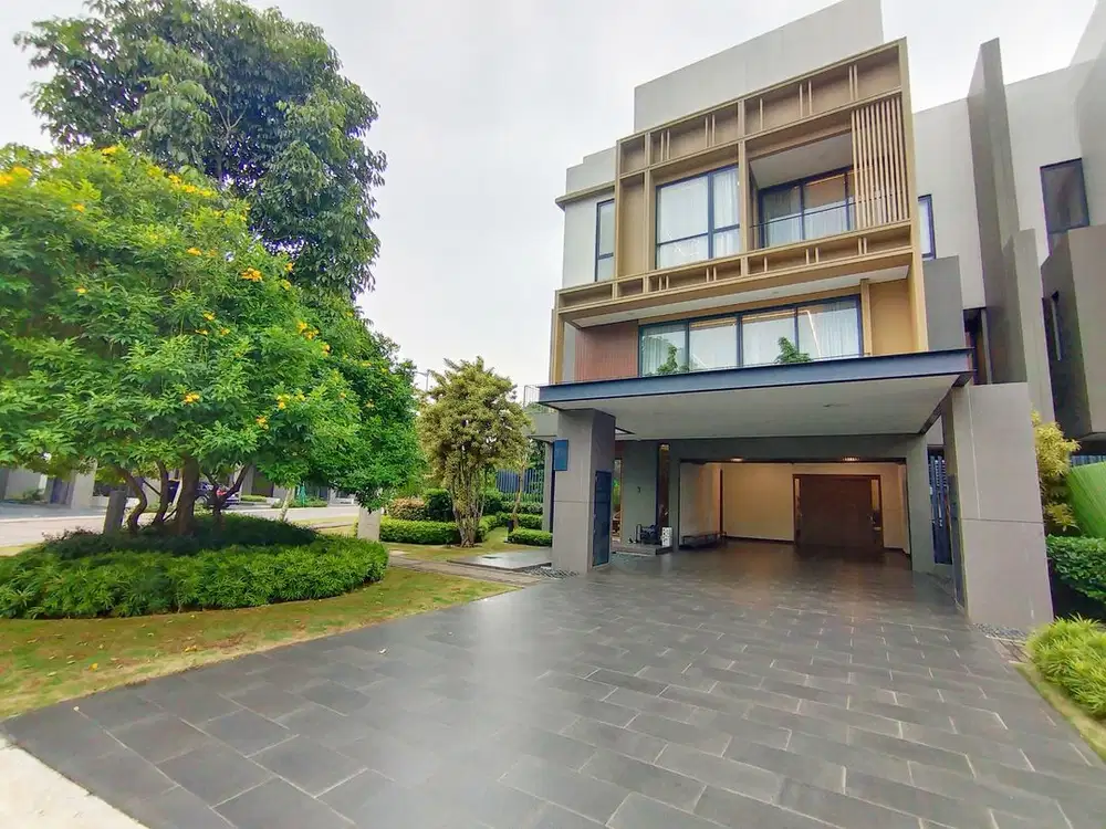 Rumah Mewah 4 Kamar Ensuite & 4 Mobil Di Enchante BSD Dekat IPEKA