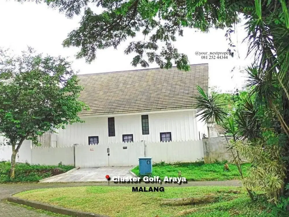 Rumah Baru Design American Style Di Cluster Golf Araya Malang