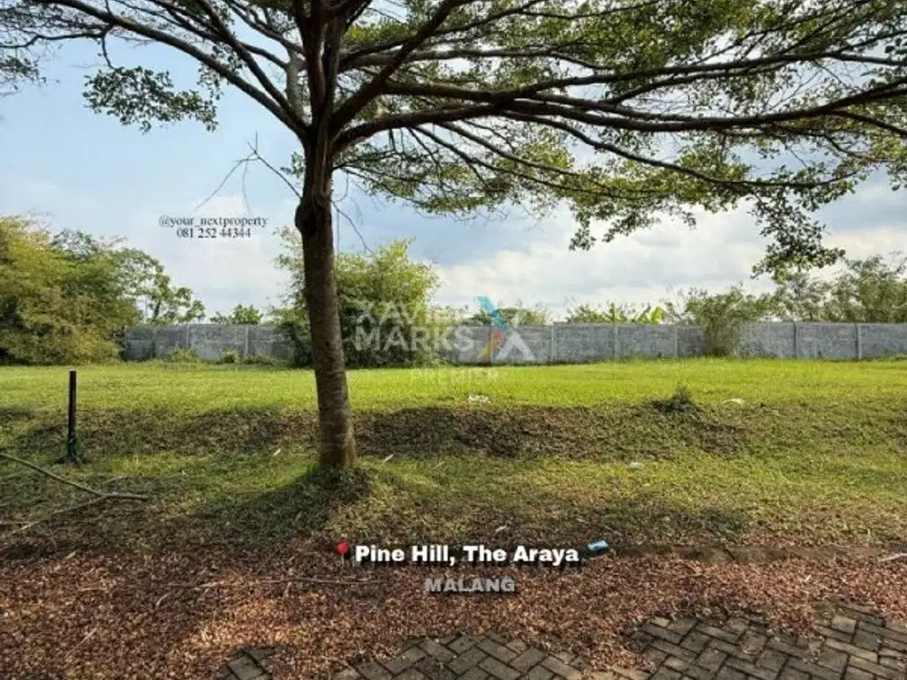 Tanah Kavling Di Cluster Pine Hill, The Araya Malang
