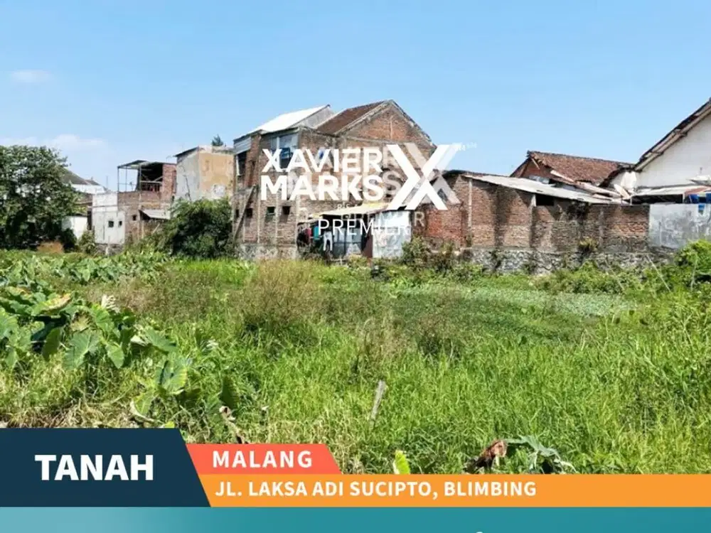 Dijual Cepat Tanah Akses Nol Jalan di LA Sucipto Blimbing, Malang