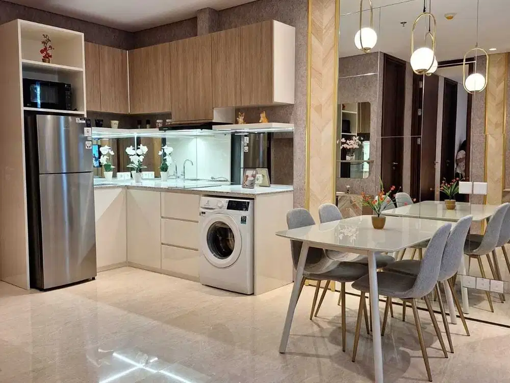 Disewakan apartemen 2 BR rosebay graha family sby barat full furnish